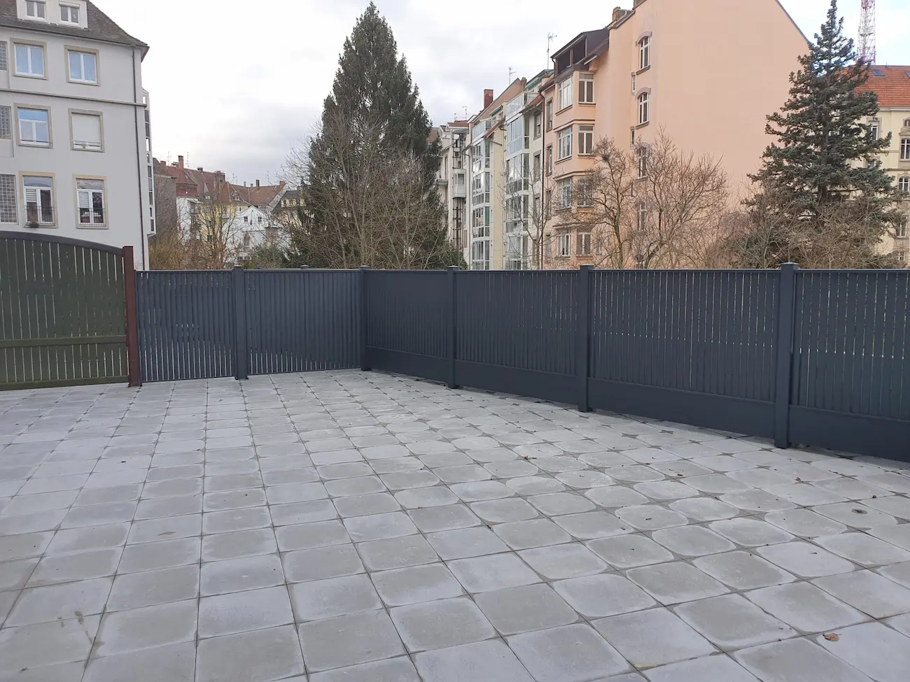 Clôture haute sécurité barreaudage serré protection habitation Strasbourg